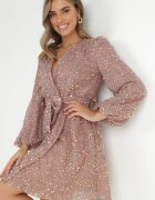 retro & icone Rochie Rozalie Paietată cu decolteu petrecut Cidoly