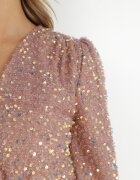 retro & icone Rochie Rozalie Paietată cu decolteu petrecut Cidoly