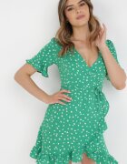 retro & icone Rochie Verde Caeike