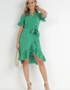 retro & icone Rochie Verde Irede