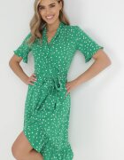 retro & icone Rochie Verde Irede
