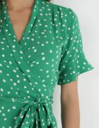 retro & icone Rochie Verde Irede