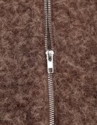 retro & icone Vestă Casual în Stil Boucle pentru Iarnă cu Buzunare Naatoka Maro