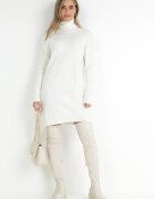  Rochie albă tricotată Classificator
