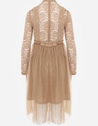  Rochie Bej închisă Jynerris