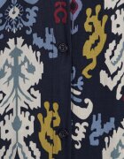  Rochie Bleumarin Tip cămașă Cloș Delirime