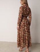 Rochie Camel Windom cu Imprimeu Strălucitor