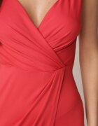  Rochie Clasică Roșie Tip petrecut De cocktail Fără mâneci Widoksa