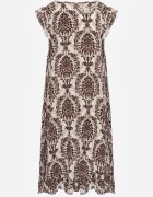  Rochie Maro din bumbac în stil Boho cu bretele cu volan Zaelle