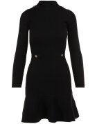  Rochie Neagră Tricotată Taerara