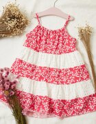  Rochie Roz-Albă Rhodestra