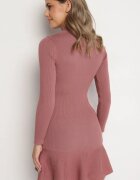  Rochie roz-închisă de tricot Taerara