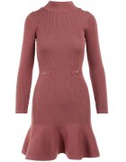  Rochie roz-închisă de tricot Taerara