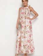  Rochie Roză De satin Cu flori Fenaresia
