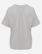 romee's Tricou Gri din Bumbac Tip Oversize Nedika