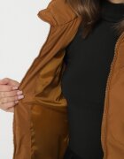 romee's Vestă Maro de tranziție cu croială cambrată și glugă Olendra