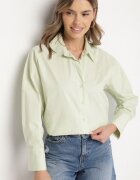 rosa Cămașă Verde De bumbac în Stil Clasic Nalaris