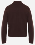 rosa Cardigan din vâscoză în stil Napoleonka cu guler tip tunică Biugge Maro