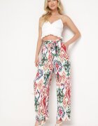 rosa Pantaloni Alb-Verzi Rosyn