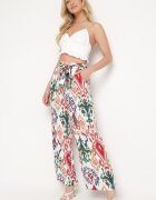 rosa Pantaloni Alb-Verzi Rosyn