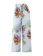 rosa Pantaloni Albastru deschis Larghi Penthanie