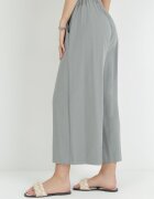 rosa Pantaloni culottes mentă de bumbac lungime 7/8 Anaim
