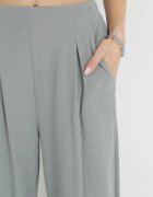 rosa Pantaloni culottes mentă de bumbac lungime 7/8 Anaim