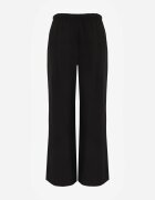 rosa Pantaloni Negri cu elastic în talie Angelona