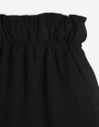 rosa Pantaloni Negri cu elastic în talie Angelona