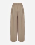rosa Pantaloni Verde închis Largi cu elastic în talie Bohdi