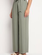rosa Pantaloni Verde închis Largi Pheriko