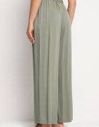 rosa Pantaloni Verde închis Largi Pheriko