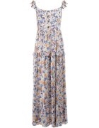 rosa Rochie Alb-Albastru Agathice
