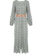 rosa Rochie Alb-Verde Egona