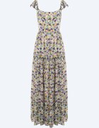 rosa Rochie Alb-Violetă Maibe