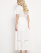 rosa Rochie Albă Selphie