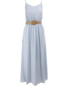 rosa Rochie Albastră cu curea Chrysaleia