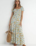 rosa Rochie Albastră Deschisă Bloch