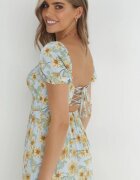 rosa Rochie Albastră Deschisă Bloch