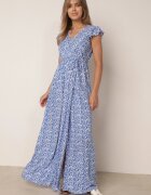 rosa Rochie Albastră din Viscoză Kephestra