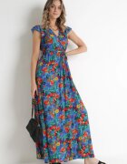 rosa Rochie Albastră Oceshi