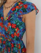 rosa Rochie Albastră Oceshi