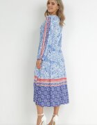 rosa Rochie Albastră Panithoe