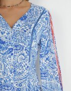 rosa Rochie Albastră Panithoe