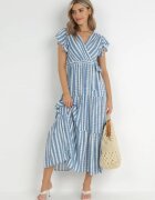 rosa Rochie Albastră Waeyo