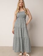rosa Rochie Albastru deschis Cloș Cu bretele Florală Hasana