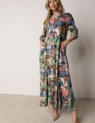 rosa Rochie Albastru-Verde Harmope