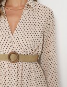 rosa Rochie Bej deschis Cu curea Deinene