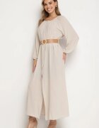 rosa Rochie bej Dorothoe