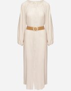 rosa Rochie bej Dorothoe